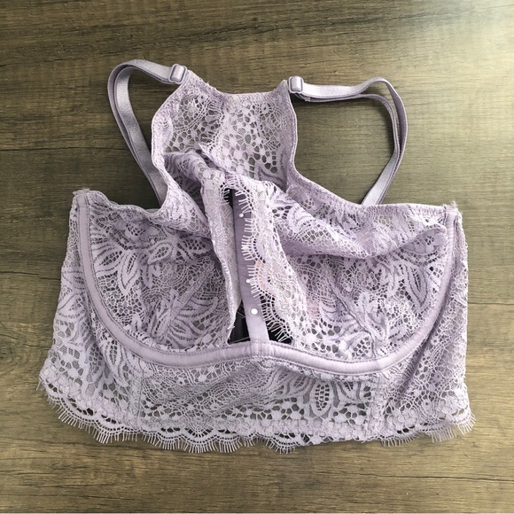 Victoria's Secret Other - Victoria’s Secret Lavender Very Sexy 32C Unlined Plunge Bra